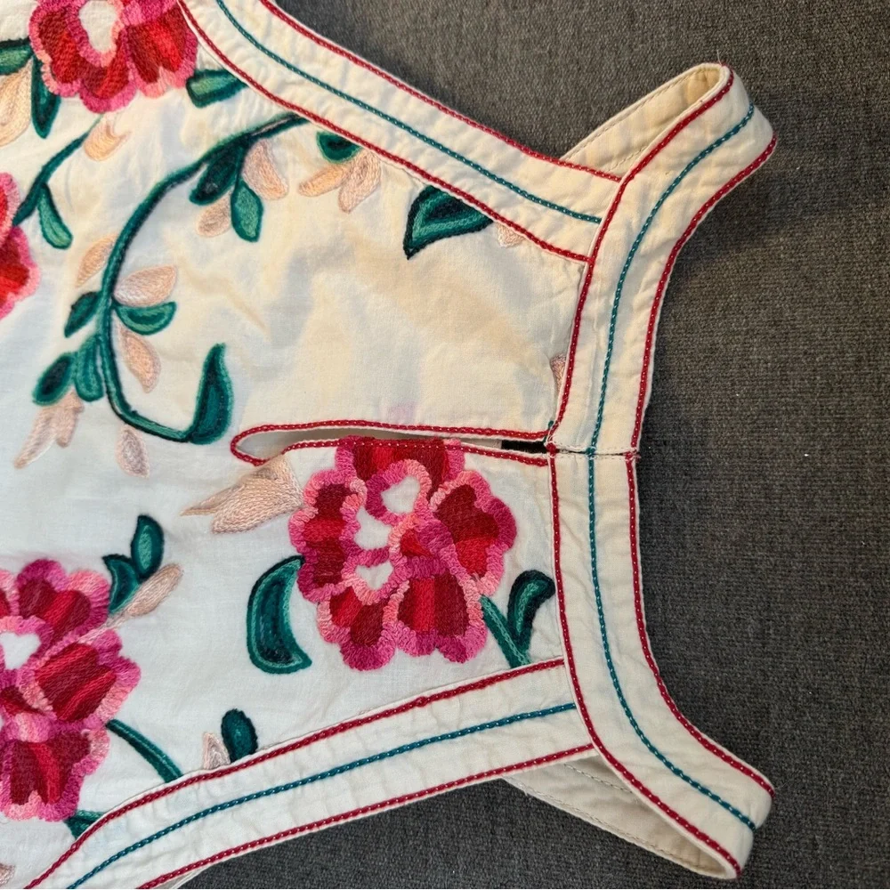 Chelsea and Violet Flower Embroidered Dress Size XS. - Picture 5 of 8